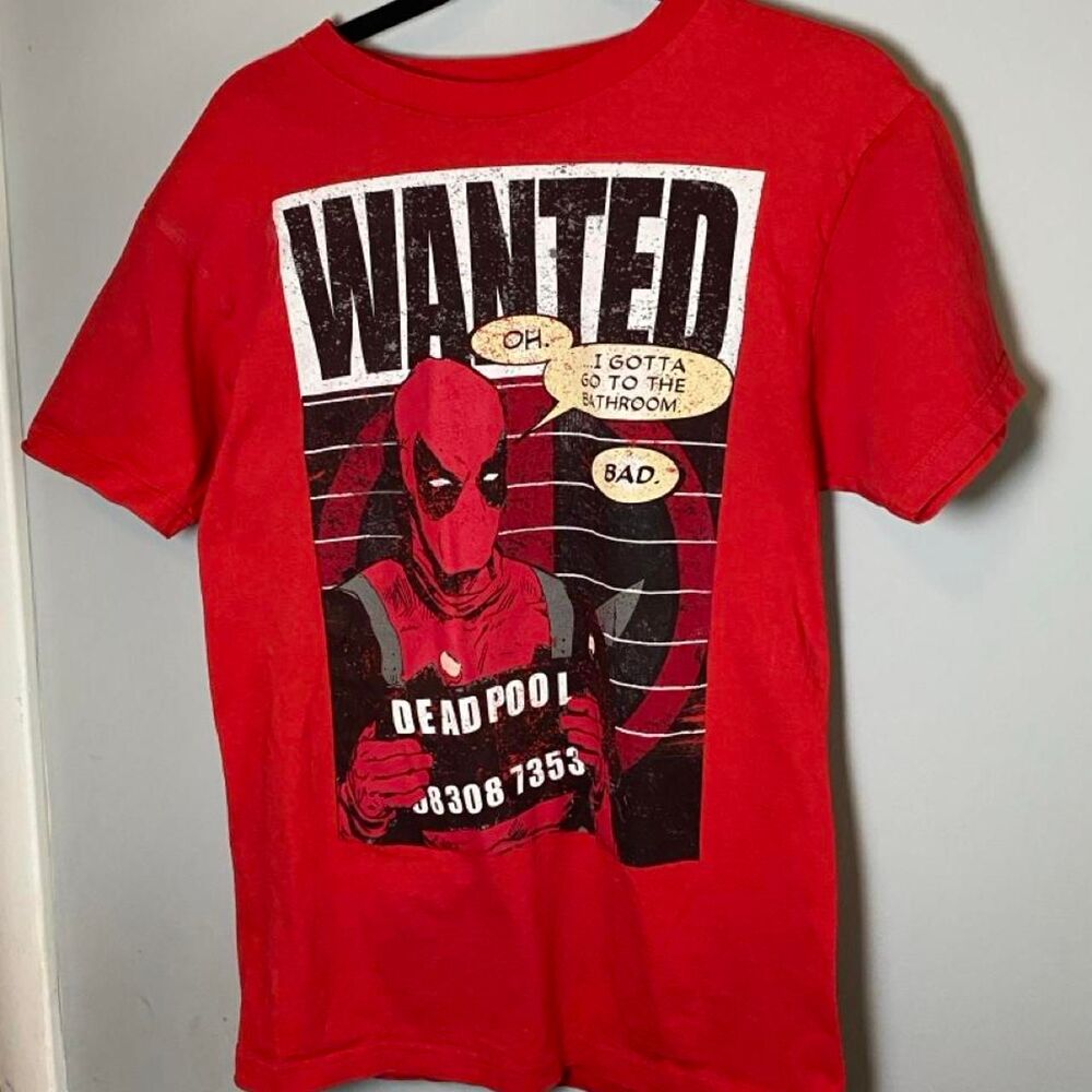 Marvel Men's Red T-shirt